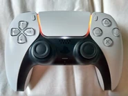 Orange Knight's color affinity on a PS5 controller.