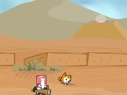 Pazzo locates Giraffey underground.