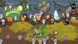 Castle Crashers 2 - All Bosses + Ending Castle 