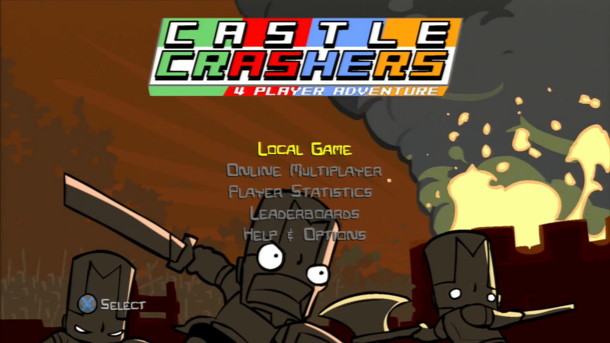 Castle crashers psn online