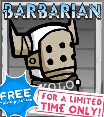 Castle Crashers, Barbarian - Custom Characters - Klei