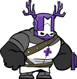 castle crashers purple knight magic