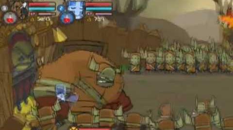 Castle Crashers Walkthrough Part 3 - Barbarian Boss