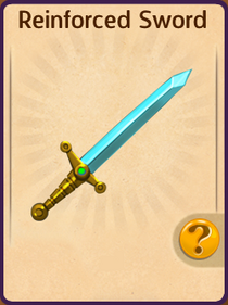 A blade that's impossible to shatter. Used for Questing.