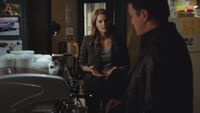 Beckett complains to Castle in the coffee room