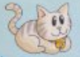 Cat from the Japanese Rondo of Blood instruction booklet