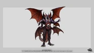 Render of the skin Dracula's Second Form in Circle of the Moon.