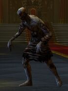 Captura de pantalla de zombi en Castlevania Judgment.