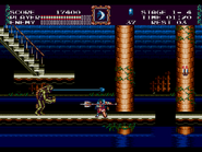 Early prototype version of Merman from Castlevania: Bloodlines.