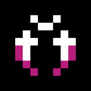 Possibly an unused sprite of Dracula's Fang from Simon's Quest.