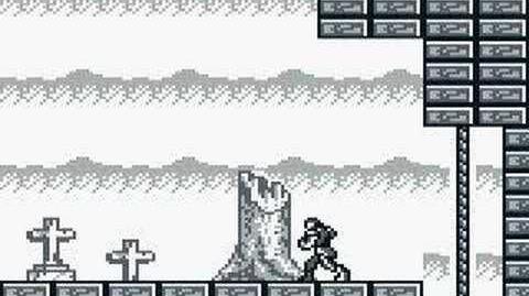 Game Boy - CastleVania Adventure - Stage 1