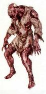 Zombie concept art from the BradyGames Curse of Darkness Official Strategy Guide.