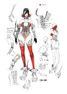 Concept art from the Ultimate Judge guidebook.