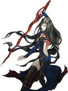 Shanoa From Castlevania: Order of Ecclesia. Can use glyphs, especially Magnes.