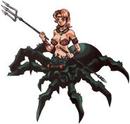 Arachne artwork from Castlevania (N64).