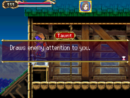 Taunt skill location in the Tower of Death in Portrait of Ruin.