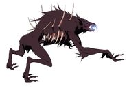 Blue Fangs side model from the art book.