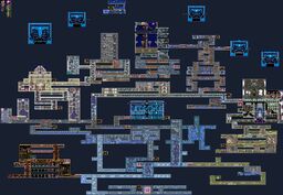 Dracula's Castle Screen Map AoS map image