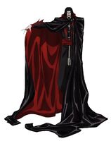 Illustration of Dracula from a model sheet for Season 2.