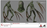 Mad Driver (Evil Stabber or Assassin Zombie) Model Sheet.jpg (185 KB) Night Creature Mad Driver model sheet for the Castlevania animated series.