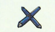 Cross from the Japanese Castlevania instruction booklet.