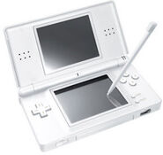 A white DS Lite.