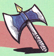 Axe from the Japanese Castlevania instruction booklet