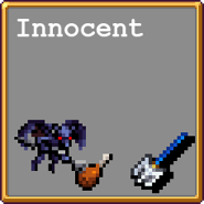 VampireSurvivors-Select-InnocentDevil-Imp.png (5 KB) The imp's select profile in Vampire Survivors.