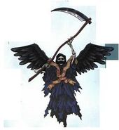 Death artwork from Castlevania.