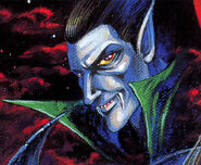 Dracula from the Famitsu Akumajo Dracula guide book