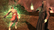  immobilizes Gabriel.