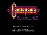 Castlevania: Bloodlines/Prototypes