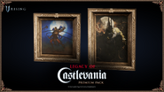 Portraits of Simon and Alucard.