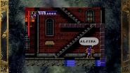 "Aljiba" on the sign board of Rondo of Blood.