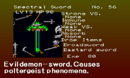 Spectral Sword [Lv. 13] (Ruler Sword)