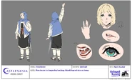 Tera's sister model sheet