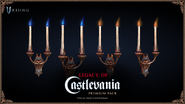 Candelabras.