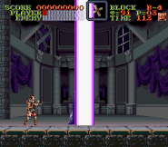 Dracula destroyed by daylight in Super Castlevania IV. One of the rare instances in the series where a vampire is defeated in a traditional manner.
