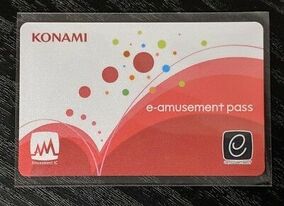 Konami E-Amusement Pass - Amusement IC Card - Arcade Game
