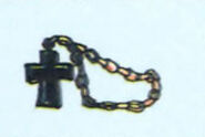 Cross from the Japanese Castlevania instruction booklet