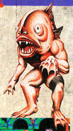 Fishman from Nintendo Power - Castlevania III: Dracula's Curse guide.