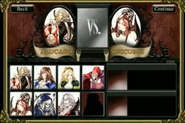 Arcade Mode character selection
