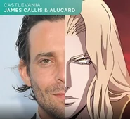 James Callis as Alucard. (Netflix announcement)