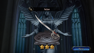 Sabre after it is summoned from Grimoire of Souls.