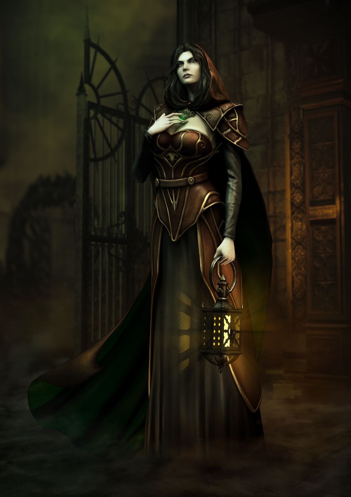 Queen Carmilla - throne  Vampire hunter, Vampire hunter d