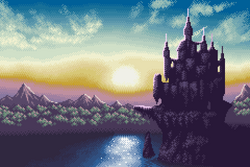 Camilla's castle from Circle of the Moon