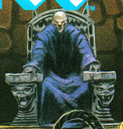 Dracula from the Nintendo Power - Castlevania III: Dracula's Curse guide.