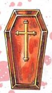 Maneating Casket from the Japanese Super Castlevania IV instruction booklet.