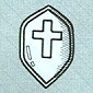 Shield (B) from the Japanese Vampire Killer user's manual.