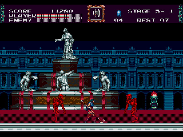 Bloodlines Stage 5 | Castlevania Wiki | Fandom